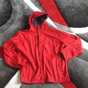 Red Rain Jacket